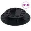 vidaXL Nastaviteľné nožičky pre podlahu 10 ks 25-40 mm