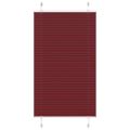 vidaXL plisovaná roleta Bordeaux červená 80x150 cm Šírka látky 79,4 cm