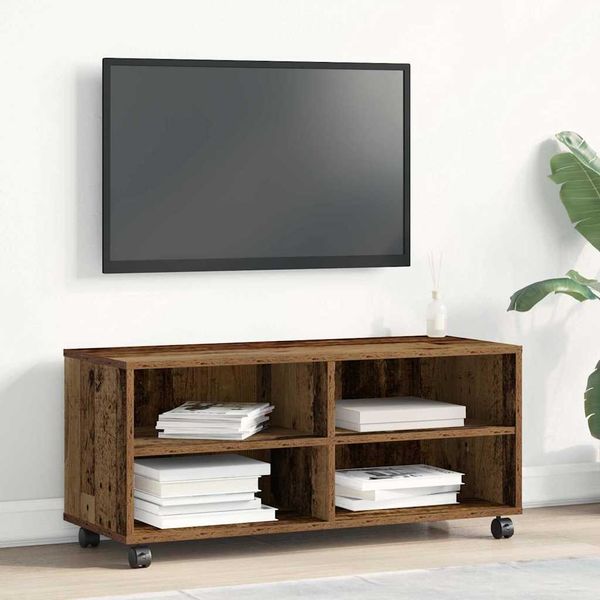 vidaXL TV skrinka Hnedá 90 x 35 x 40.5 cm Kompozitné drevo