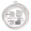 Prodlužovací kabel EMOS P0115 spojka 5m, biely / PVC / 1 mm2