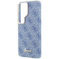 Puzdro Guess case 4G Script MagSafe pre Samsung Galaxy S26 Ultra modré