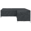 vidaXL Obal na nábytok 270 x 270 x 80 cm 600D Oxford tkanina Tvar L