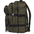 Mil-Tec 14002301 US ASSAULT PACK RANGER Large veľký batoh 36l, olivovo-zelená, čierna