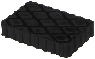 Gumová podložka pre zvedák automobilov JACK PAD 16, 120x80x20 mm SIXTOL