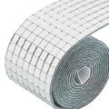 vidaXL Zrkadlová mozaiková dlaždica 12 ks Strieborná 100 x 4 cm Sklo