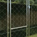 vidaXL Klietka pre psa s strechou Strieborná 800 x 200 x 256 cm