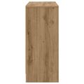 vidaXL Servírovacia skriňa Remeselný dub 88,5 x 27,5 x 63,5 cm