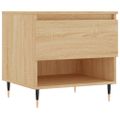 vidaXL Konferenčné stolíky 2 ks dub sonoma 50x46x50cm kompozitné drevo