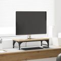vidaXL Stojan na monitor Dub artisan 55 x 23 x 14 cm Kompozitné drevo
