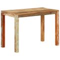 vidaXL Jedálenský stôl 110x55x76 cm masívne recyklované drevo