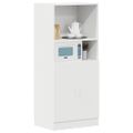 vidaXL kuchynská skrinka Biela 57x41,5x131,5 cm Drevo