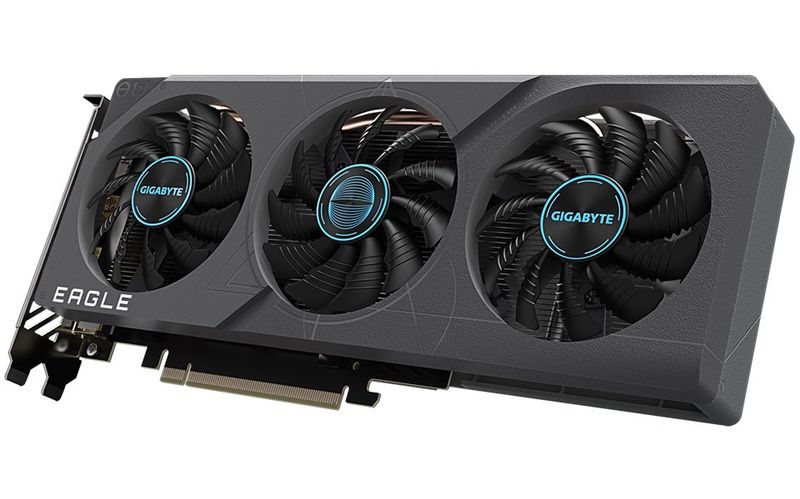 Gigabyte GeForce RTX 4060 EAGLE/OC/8GB/GDDR6 Grafická karta, PCI-E, 8GB GDDR6, 2× HDMI, 2× DisplayPort, aktivný