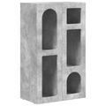 vidaXL Servírovacia skriňa ELST Betónová šedá 59 x 35 x 100,5 cm