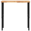 vidaXL Pracovný stôl 100x60x(73-99,5) cm masívna akácia obdĺžnik