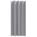 vidaXL Záclony na zatemnenie s krúžkami 2 ks Svetlosivá 260 x 140 cm