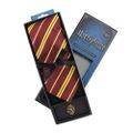 Kravata Harry Potter s odznakem - Nebelvír