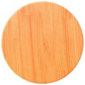 vidaXL Stolová doska okrúhla voskovohnedá Ø30x2,5 cm borovicový masív