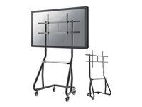 Vozík - pre LCD displej / AV systém - čierna - veľkosť obrazovky: 60"-100"