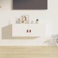 vidaXL Nástenná skrinka biela 80x30x30 cm masívna borovica