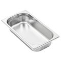 vidaXL Gastronádoby 8 ks, GN 1/3, 65 mm, nehrdzavejúca oceľ