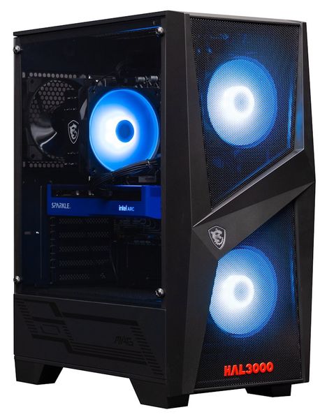 HAL3000 MEGA Gamer Pro / Intel i5-12400F/ 16GB DDR4/ ARC B570/ 1TB PCIe4 SSD/ W11 Herní pocítac, Intel i5-12400F, 16GB, Intel Arc B570, 1TB PCIe4 SSD, W11