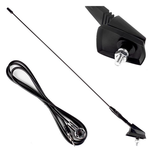 Autoanténa 41cm 5mm adaptér ANT01 AMiO-01048