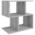 vidaXL Nočný stolík sivý sonoma 50x30x51,5 cm spracované drevo