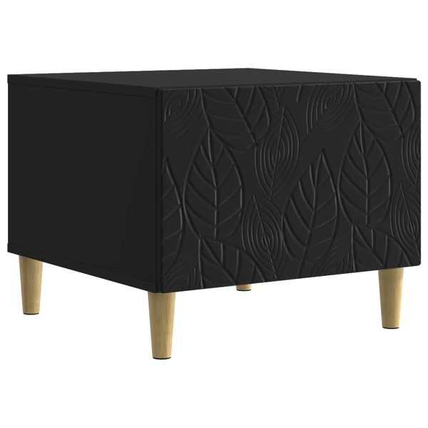 vidaXL Konferenčný stolík Čierna 50 x 49 x 40 cm Kompozitné drevo