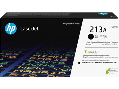HP W2130A, čierny toner. kazeta HP LaserJet 213A