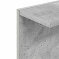 vidaXL Stenná polica Betónovo sivá 22 x 15 x 100 cm Kompozitné drevo