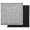vidaXL Koberec 20 ks Svetlosivá 50 x 50 cm 100% polypropylén