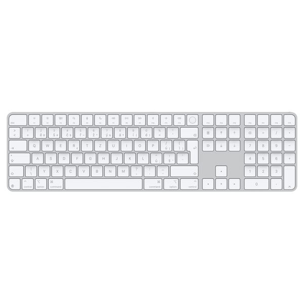 Apple Magic Keyboard Numeric Touch ID/Bezdrôtová Bluetooth/ CZ layout/Biela