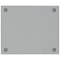 vidaXL Nástenná magnetická tabuľa biela 60x50 cm tvrdené sklo
