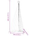 vidaXL LED vianočný stromček 570 LED teplá biela 399 cm
