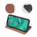Genuine Leather Smart Pro for iPhone 17 Air 6,6" black