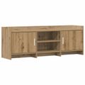 vidaXL TV skrinka 130 x 33 x 47 cm Dub artisan Kompozitné drevo