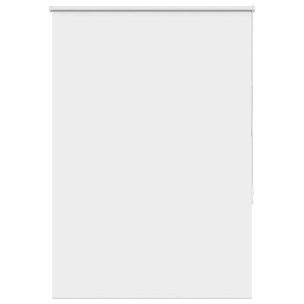 vidaXL Roleta Zatemnenie biela 100x130cm Šírka látky 95,7cm Polyester