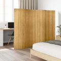 vidaXL Paraván z bambusu, prírodný, šírka 250 cm, výška 165 cm