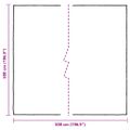 vidaXL Priehľadná plachta s okami 5x5 m Polyetylén