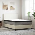 vidaXL Taštičkový pružinový matrac stredne tvrdý plus 140x190 cm