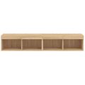 vidaXL TV skrinky s LED svetlami 2 ks dub sonoma 80x30x30 cm