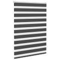 vidaXL Zebra roleta čierna 95x150 cm šírka látky 90,9 cm polyester