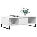 vidaXL Konferenčný stolík biely 104x60x35 cm kompozitné drevo