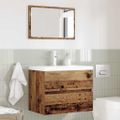 vidaXL Sada kúpeľňového nábytku 2 ks Staré drevo 57 x 37 x 45 cm