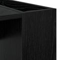 vidaXL Konferenčný stolík Čierny dub 95 x 50 x 34 cm Kompozitné drevo