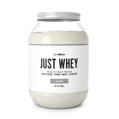 Just Whey Grass-Fed Protein – GymBeam, bez príchute, 1000 g