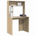 vidaXL Stôl Sonoma dub 91 x 50 x 149 cm Kompozitné drevo