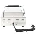 vidaXL Drážkovaný panini gril z pozinkovanej ocele 1800 W 31x30,5x20cm