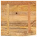 vidaXL Stolová doska 80x80x3,8 cm Live Edge Masívne drevo hrubé mango