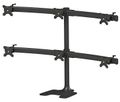 Neomounts FPMA-D700DD6/Držák displeje/na stůl/10-27"/stojan+průchodka/VESA 100X100/nosn. 6x8kg/6 displejů/černý Stojan, VESA, stolní, pro 6 plochých monitoru, úhloprícka 10"-27", náklon 180°, otácení 180°, rotace 360°, nosnost 48kg, cerný